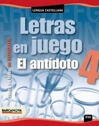 LETRAS EN JUEGO 4 ESO ORTOGRAFIA | 9788448930202 | EZQUERRA, FRANCISCA/BUSTOS, JOAN | Galatea Llibres | Llibreria online de Reus, Tarragona | Comprar llibres en català i castellà online