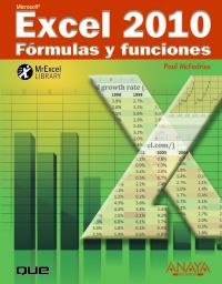 EXCEL 2010. FÓRMULAS Y FUNCIONES | 9788441528376 | MCFEDRIES, PAUL | Galatea Llibres | Llibreria online de Reus, Tarragona | Comprar llibres en català i castellà online