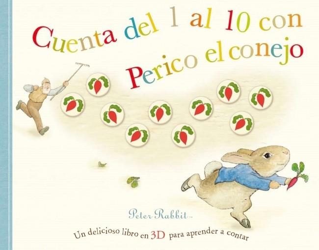 CUENTA DEL 1 AL 10 CON PERICO EL CONEJO | 9788448832285 | POTTER, BEATRIX | Galatea Llibres | Librería online de Reus, Tarragona | Comprar libros en catalán y castellano online