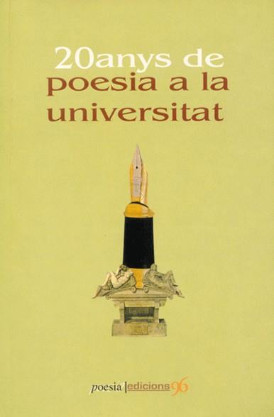 20 ANYS DE POESIA A LA UNIVERSITAT | 9788495510044 | MARTÍNEZ, ISIDRE | Galatea Llibres | Librería online de Reus, Tarragona | Comprar libros en catalán y castellano online