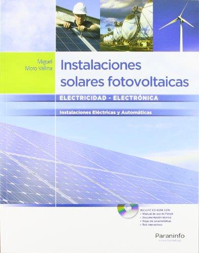 INSTALACIONES SOLARES FOTOVOLTAICAS | 9788497327763 | MORO VALLINA, MIGUEL | Galatea Llibres | Librería online de Reus, Tarragona | Comprar libros en catalán y castellano online