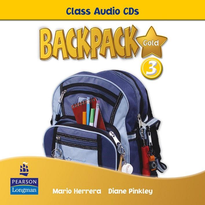 BACKPACK 3 GOLD AUDIO CLASS | 9781408243244 | HERRERA, MARIO | Galatea Llibres | Llibreria online de Reus, Tarragona | Comprar llibres en català i castellà online