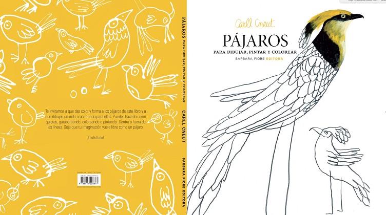 PÁJAROS PARA DIBUJAR, PINTAR Y COLOREAR | 9788415208877 | CNEUT, CARLL | Galatea Llibres | Llibreria online de Reus, Tarragona | Comprar llibres en català i castellà online