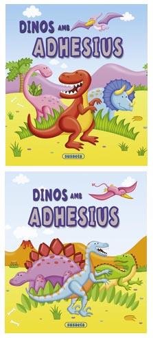 DINOS AMB ADHESIUS (APREN AMB LA PREHISTÒRIA) | 9788467701395 | SUSAETA, EQUIPO | Galatea Llibres | Llibreria online de Reus, Tarragona | Comprar llibres en català i castellà online