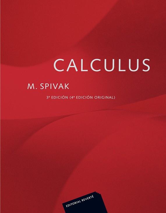 CALCULUS 3º ED. | 9788429151824 | SPIVAK, MICHAEL | Galatea Llibres | Llibreria online de Reus, Tarragona | Comprar llibres en català i castellà online