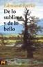 DE LO SUBLIME Y DE LO BELLO | 9788420658940 | BURKE, EDMUND | Galatea Llibres | Librería online de Reus, Tarragona | Comprar libros en catalán y castellano online