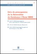 LLEI PRESSUPOSTOS GENERALITAT QL-51 | 9788439367239 | Galatea Llibres | Llibreria online de Reus, Tarragona | Comprar llibres en català i castellà online