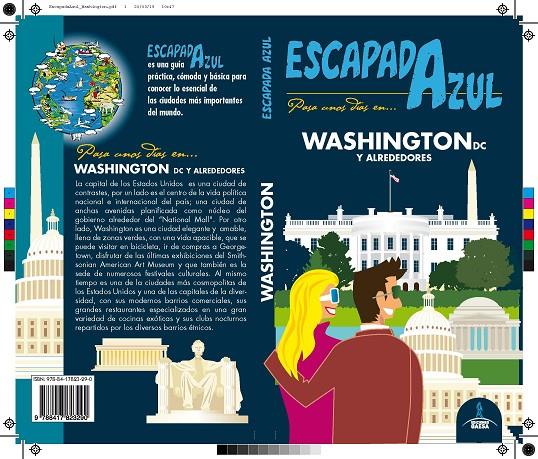 WASHINGTON ESCAPADA AZUL 2019 | 9788417823290 | MONREAL IGLESIA, MANUEL | Galatea Llibres | Llibreria online de Reus, Tarragona | Comprar llibres en català i castellà online