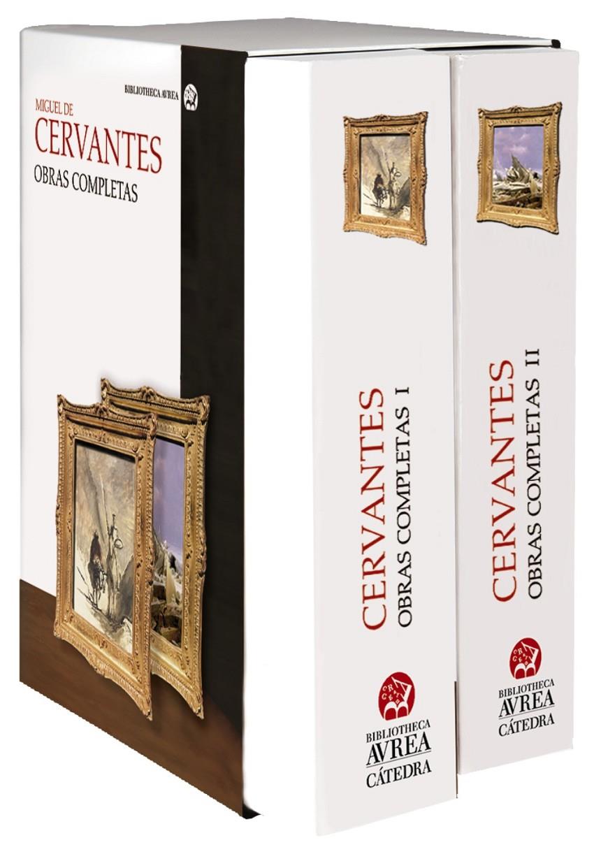 ESTUCHE OBRAS COMPLETAS CERVANTES VOLS. I Y II | 9788437635330 | CERVANTES, MIGUEL DE | Galatea Llibres | Llibreria online de Reus, Tarragona | Comprar llibres en català i castellà online