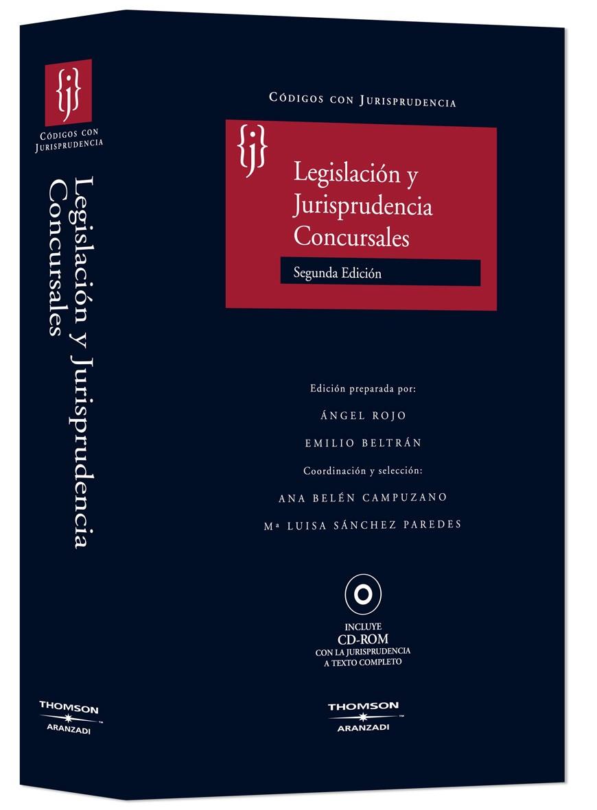 LEGISLACIÓN Y JURISPRUDENCIA CONCURSALES | 9788483554371 | BELTRÁN, EMILIO / CAMPUZANO LAGUILLO, ANA BELÉN /  | Galatea Llibres | Llibreria online de Reus, Tarragona | Comprar llibres en català i castellà online