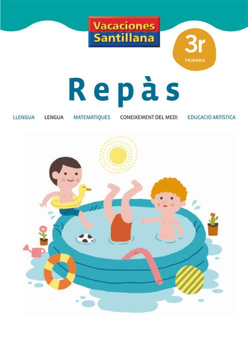 REPÀS 3 PRIMARIA. VACACIONES SANTILLANA | 9788484355366 | Galatea Llibres | Llibreria online de Reus, Tarragona | Comprar llibres en català i castellà online