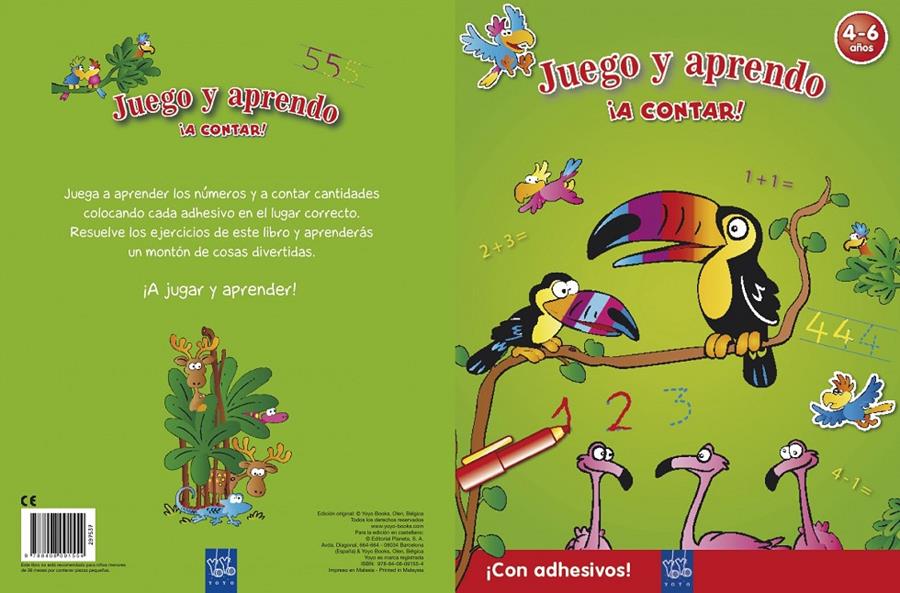 A CONTAR! JUEGO Y APRENDO | 9788408091554 | YOYO | Galatea Llibres | Llibreria online de Reus, Tarragona | Comprar llibres en català i castellà online