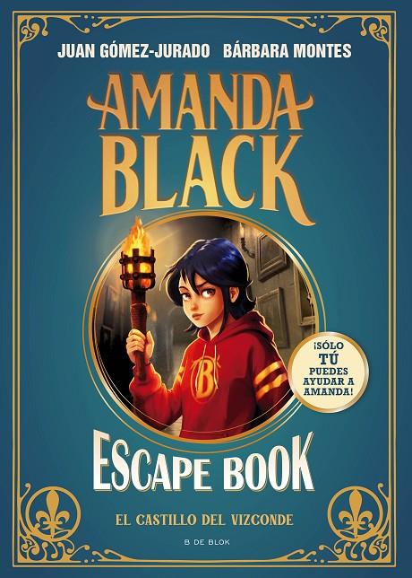 AMANDA BLACK - ESCAPE BOOK: EL CASTILLO DEL VIZCONDE | 9788410269064 | GÓMEZ-JURADO, JUAN/MONTES, BÁRBARA | Galatea Llibres | Librería online de Reus, Tarragona | Comprar libros en catalán y castellano online