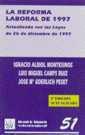 REFORMA LABORAL DE 1997, LA | 9788480026000 | ALBIOL MONTESINOS | Galatea Llibres | Llibreria online de Reus, Tarragona | Comprar llibres en català i castellà online