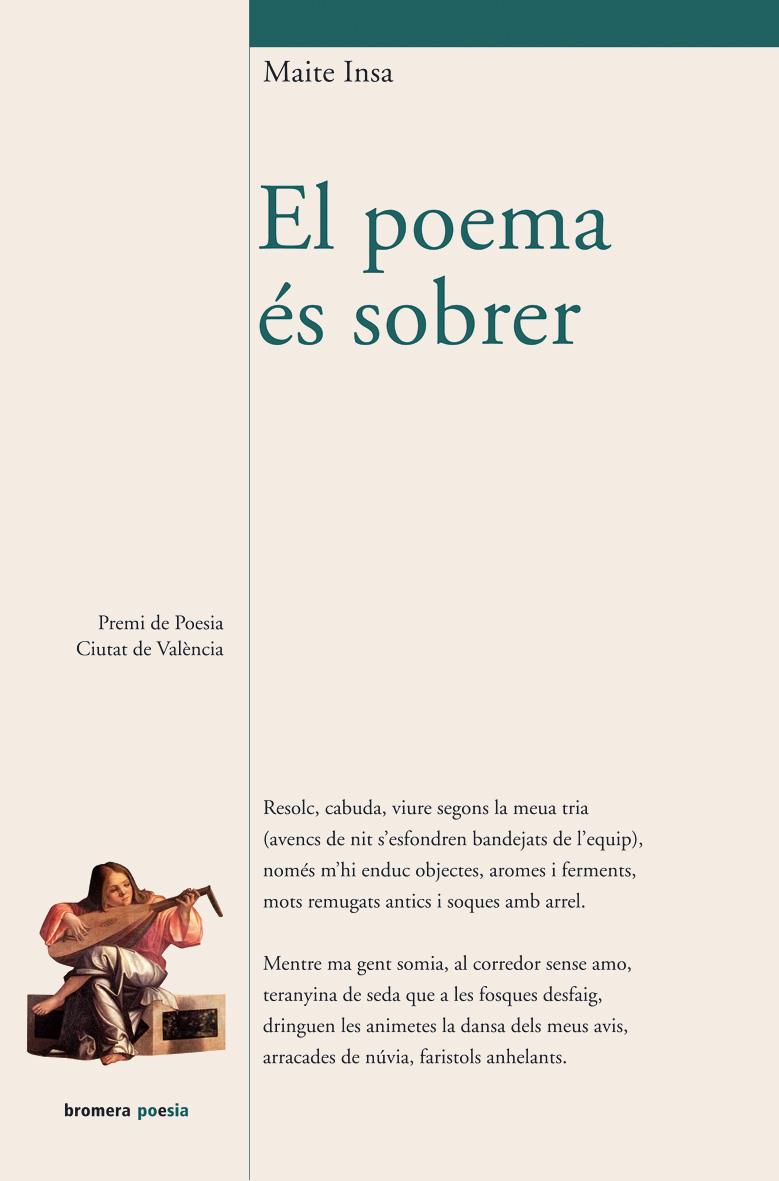 POEMA ES SOBRER | 9788498241808 | INSA, MAITE | Galatea Llibres | Librería online de Reus, Tarragona | Comprar libros en catalán y castellano online