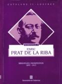 HOMENATGE A ENRIC PRAT DE LA RIBA:MISSATGES I MAN | 9788439322283 | AINAUD DE LASARTE, JOSEP MARIA | Galatea Llibres | Librería online de Reus, Tarragona | Comprar libros en catalán y castellano online