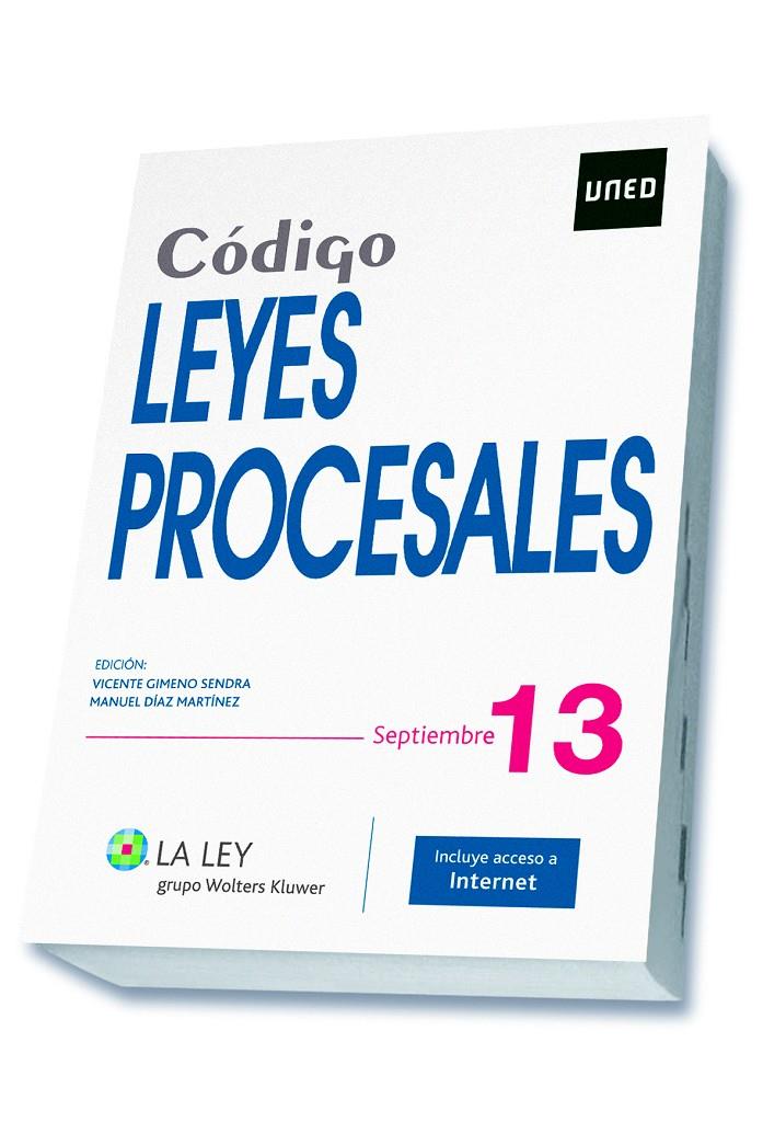 CÓDIGO LEYES PROCESALES 2013 | 9788490201992 | Galatea Llibres | Librería online de Reus, Tarragona | Comprar libros en catalán y castellano online