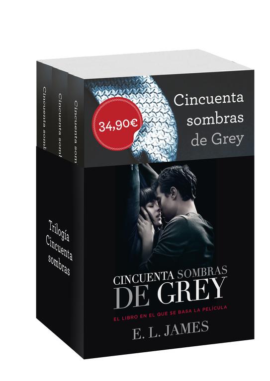 CINCUENTA SOMBRAS TRILOGIA PORTADA PELÍCULA | 9788425352881 | JAMES, E. L. | Galatea Llibres | Llibreria online de Reus, Tarragona | Comprar llibres en català i castellà online