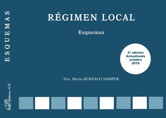 RÉGIMEN LOCAL. ESQUEMAS | 9788491488811 | BURZACO SAMPER, MARÍA | Galatea Llibres | Llibreria online de Reus, Tarragona | Comprar llibres en català i castellà online