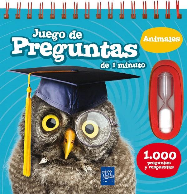 JUEGO DE PREGUNTAS DE 1 MINUTO. ANIMALES | 9788408143260 | Galatea Llibres | Llibreria online de Reus, Tarragona | Comprar llibres en català i castellà online