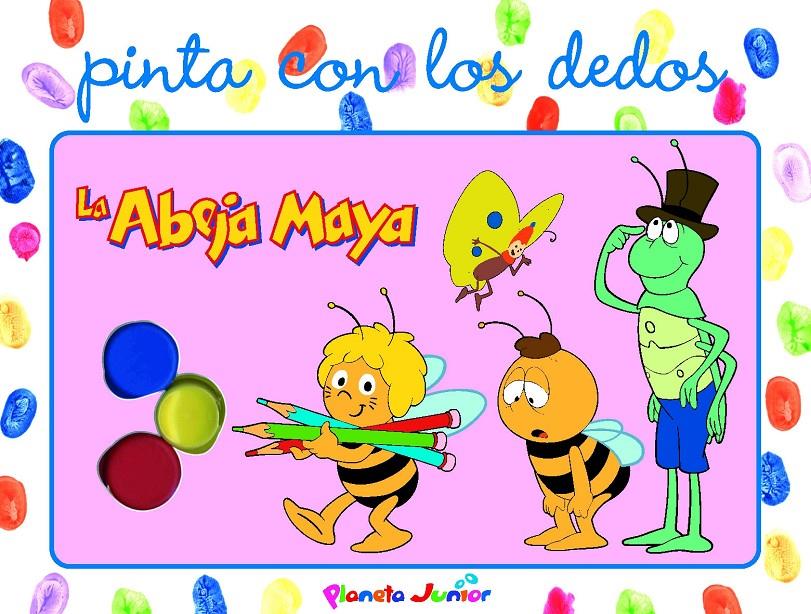 ABEJA MAYA PINTA CON LOS DEDOS | 9788408070825 | LA ABEJA MAYA | Galatea Llibres | Llibreria online de Reus, Tarragona | Comprar llibres en català i castellà online