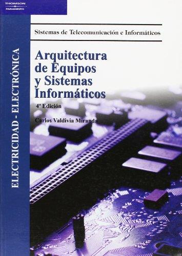 ARQUITECTURA DE EQUIPOS Y SISTEMAS INFORMATICOS | 9788497324045 | VALDIVIA MIRANDA, CARLOS | Galatea Llibres | Llibreria online de Reus, Tarragona | Comprar llibres en català i castellà online