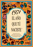 1971 : QUE SUCEDIO, COMO SE VESTIA, CUANTO VALIAN LAS | 9788489589193 | COLLADO BASCOMPTE, ROSA (1950- ) | Galatea Llibres | Llibreria online de Reus, Tarragona | Comprar llibres en català i castellà online