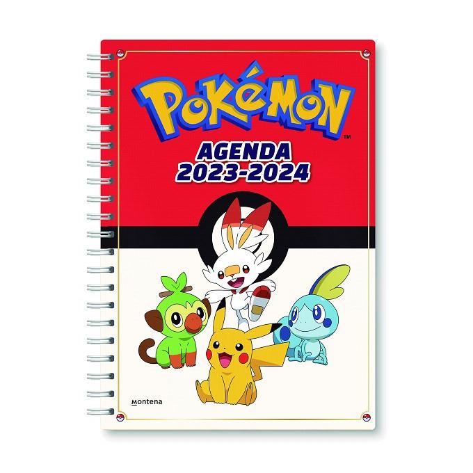 AGENDA POKÉMON 2023-2024 | 9788419421548 | Galatea Llibres | Llibreria online de Reus, Tarragona | Comprar llibres en català i castellà online