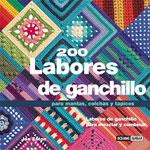 200 LABORES DE GANCHILLO : PARA MANTAS, COLCHAS Y TAPICES | 9788475562476 | . | Galatea Llibres | Librería online de Reus, Tarragona | Comprar libros en catalán y castellano online