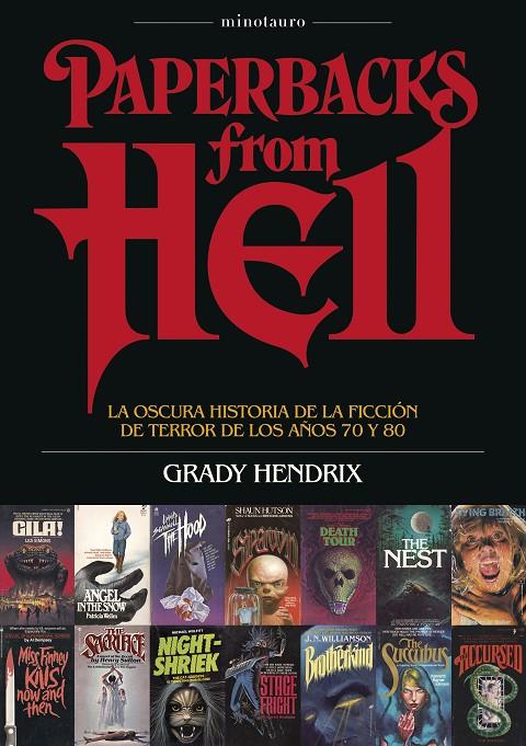 PAPERBACKS FROM HELL | 9788445018354 | HENDRIX, GRADY | Galatea Llibres | Llibreria online de Reus, Tarragona | Comprar llibres en català i castellà online