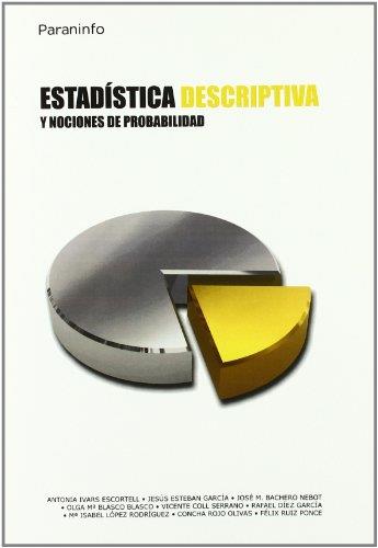 ESTADISTICA DESCRIPTIVA Y NOCIONES DE PROBABILIDAD | 9788497323741 | Galatea Llibres | Llibreria online de Reus, Tarragona | Comprar llibres en català i castellà online