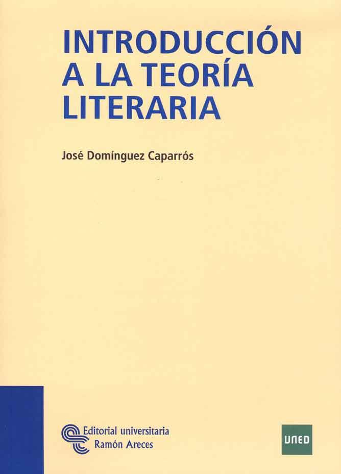 INTRODUCCION A LA TEORIA LITERARIA | 9788480048965 | DOMINGUEZ, JOSE | Galatea Llibres | Llibreria online de Reus, Tarragona | Comprar llibres en català i castellà online