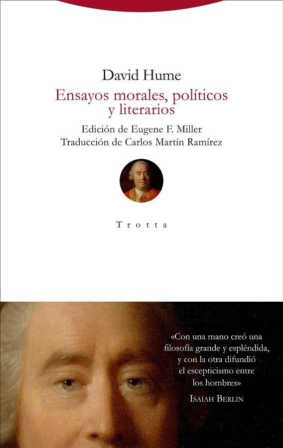 ENSAYOS MORALES, POLÍTICOS Y LITERARIOS | 9788413642369 | HUME, DAVID | Galatea Llibres | Librería online de Reus, Tarragona | Comprar libros en catalán y castellano online