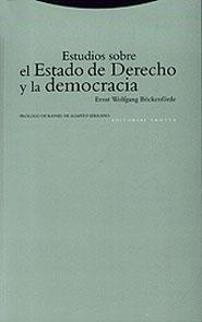 ESTUDIOS SOBRE EL ESTADO DE DERECHO Y LA DEMOCRACIA | 9788481643978 | BOCKENFORDE, ERNST | Galatea Llibres | Librería online de Reus, Tarragona | Comprar libros en catalán y castellano online