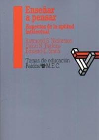 ENSEÑAR A PENSAR. ASPECTOS DE LA APTITUD INTELECT | 9788475094526 | Nickerson, R. S., etc. | Galatea Llibres | Llibreria online de Reus, Tarragona | Comprar llibres en català i castellà online