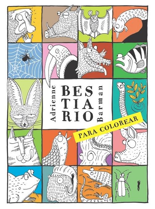 BESTIARIO PARA COLOREAR | 9788494328473 | BARMAN, ADRIENNE | Galatea Llibres | Librería online de Reus, Tarragona | Comprar libros en catalán y castellano online