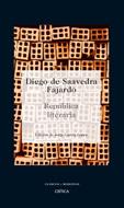 REPUBLICA LITERARIA | 9788484327417 | DE SAAVEDRA FAJARDO, DIEGO | Galatea Llibres | Librería online de Reus, Tarragona | Comprar libros en catalán y castellano online