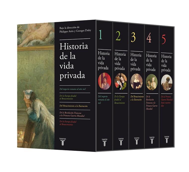 HISTORIA DE LA VIDA PRIVADA (EDICIóN ESTUCHE CON LOS 5 VOLúMENES) | 9788430699483 | AIRÈS, PHILIPPE - GEORGES DUBY | Galatea Llibres | Llibreria online de Reus, Tarragona | Comprar llibres en català i castellà online