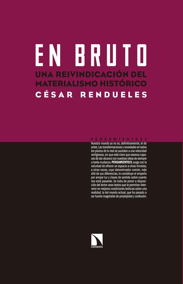 EN BRUTO | 9788490971727 | RENDUELES, CESAR | Galatea Llibres | Librería online de Reus, Tarragona | Comprar libros en catalán y castellano online