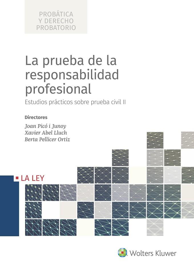 LA PRUEBA DE LA RESPONSABILIDAD PROFESIONAL | 9788490207710 | PICÓ I JUNOY, JOAN/ABEL LLUCH, XAVIER/PELLICER ORTIZ, BERA | Galatea Llibres | Llibreria online de Reus, Tarragona | Comprar llibres en català i castellà online