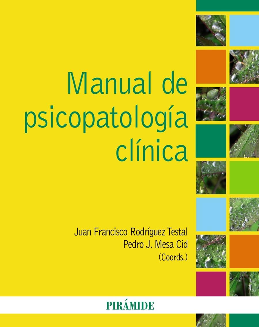 MANUAL DE PSICOPATOLOGÍA CLÍNICA | 9788436823424 | MESA CID, PEDRO J./RODRÍGUEZ TESTAL, JUAN F. | Galatea Llibres | Llibreria online de Reus, Tarragona | Comprar llibres en català i castellà online