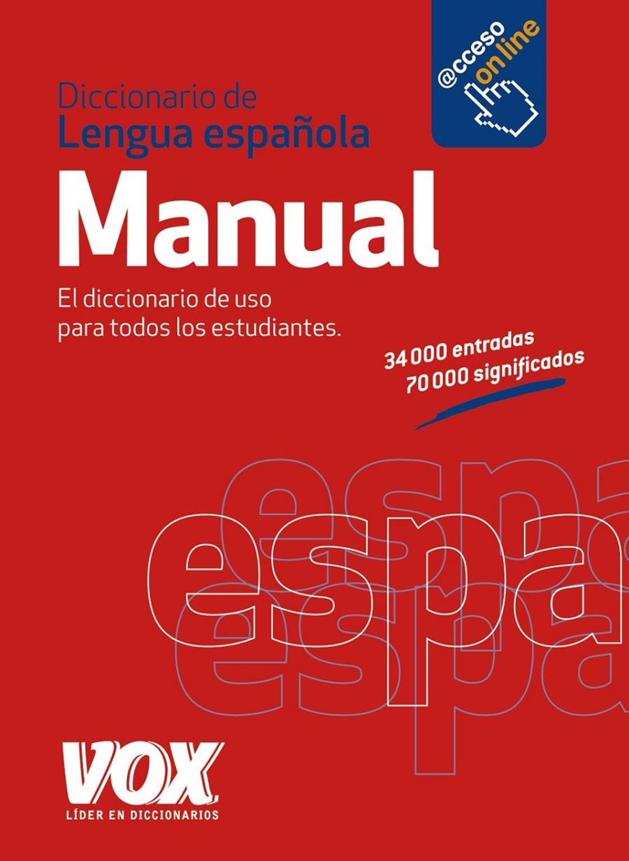 DICCIONARIO MANUAL DE LA LENGUA ESPAÑOLA | 9788499741352 | LAROUSSE EDITORIAL | Galatea Llibres | Llibreria online de Reus, Tarragona | Comprar llibres en català i castellà online