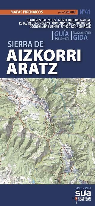 SIERRA DE AIZKORRI - ARATZ | 9788482168142 | ANGULO DORD, MIGUEL | Galatea Llibres | Llibreria online de Reus, Tarragona | Comprar llibres en català i castellà online