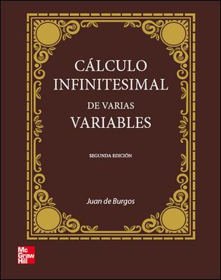 CALCULO INFINITESIMAL DE VARIAS VARIABLES | 9788448161088 | DE BURGOS, JUAN | Galatea Llibres | Llibreria online de Reus, Tarragona | Comprar llibres en català i castellà online