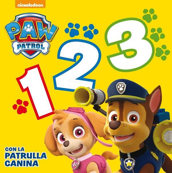 1, 2, 3 CON LA PATRULLA CANINA (PAW PATROL - PATRULLA CANINA. TODO CARTÓN) | 9788448844233 | Galatea Llibres | Librería online de Reus, Tarragona | Comprar libros en catalán y castellano online