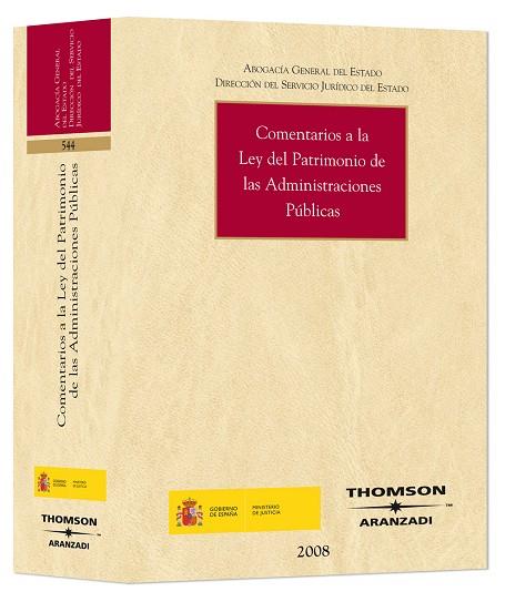 COMENTARIOS A LA LEY DEL PATRIMONIO DE LAS ADMINISTRACIONES PÚBLICAS | 9788483558560 | VV.AA. | Galatea Llibres | Llibreria online de Reus, Tarragona | Comprar llibres en català i castellà online