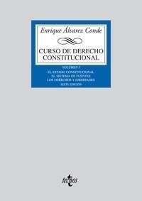 CURSO DE DERECHO CONSTITUCIONAL | 9788430947577 | ÁLVAREZ CONDE, ENRIQUE | Galatea Llibres | Llibreria online de Reus, Tarragona | Comprar llibres en català i castellà online