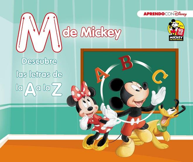 M DE MICKEY. DESCUBRE LAS LETRAS DE LA A A LA Z | 9788416931910 | Galatea Llibres | Llibreria online de Reus, Tarragona | Comprar llibres en català i castellà online