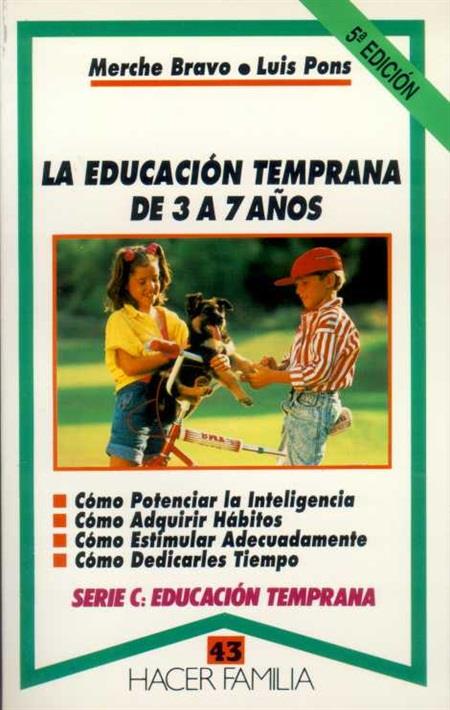 EDUCACION TEMPRANA DE 3 A 7 AÑOS | 9788471189196 | Galatea Llibres | Llibreria online de Reus, Tarragona | Comprar llibres en català i castellà online