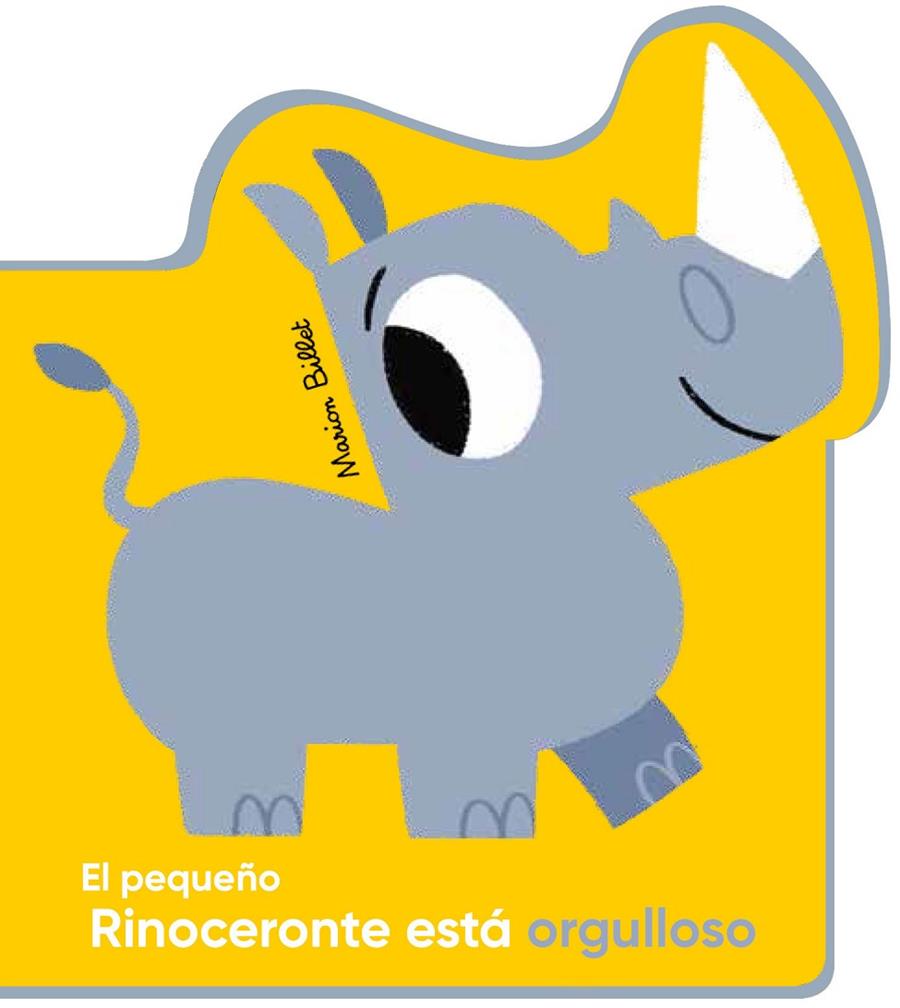 EL PEQUEÑO RINOCERONTE ESTA ORGULLOSO | 9788426145055 | BILLET, MARION | Galatea Llibres | Llibreria online de Reus, Tarragona | Comprar llibres en català i castellà online